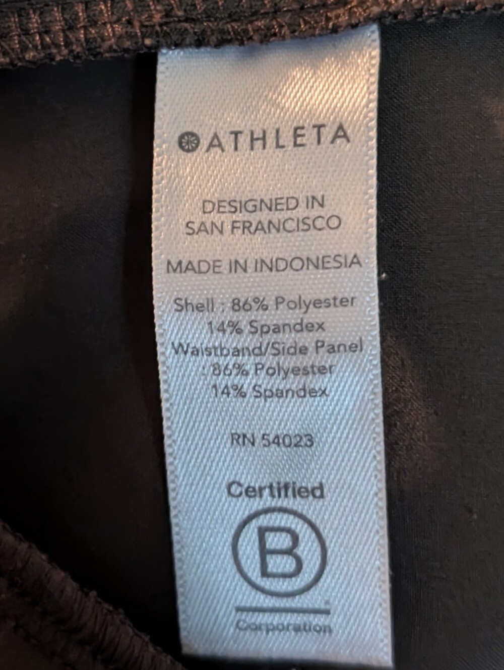 Athleta Brooklyn Ankle Womens Pants Active Green Athletic Pull On Size 8 - Picture 6 of 6